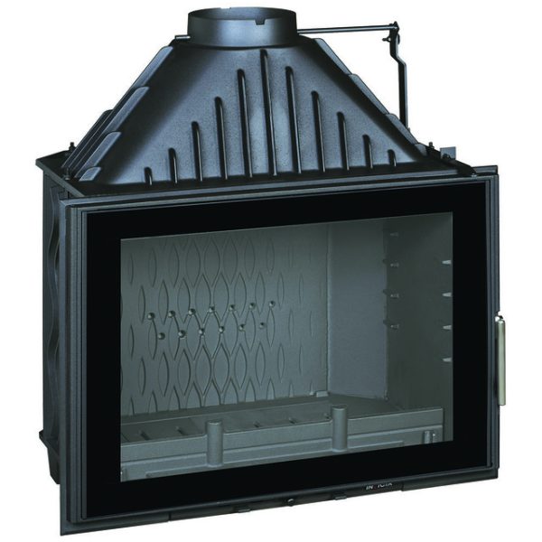 Купить Каминная топка INVICTA 800 Grand Angle с шибером 9283-75 - inkamin.com.ua