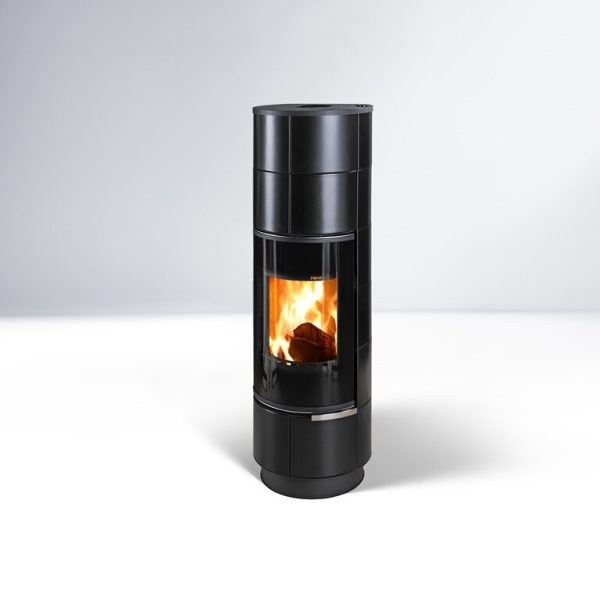 Купить Отопительная печь Thorma DELIA Plus Ceramik черный глянцевый - inkamin.com.ua