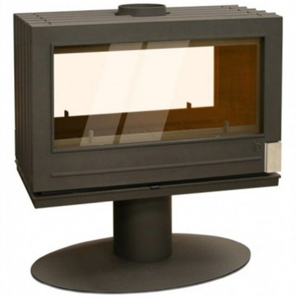 Купить Печь-камин INVICTA Nelson DF (двухсторонняя) на ножке - inkamin.com.ua