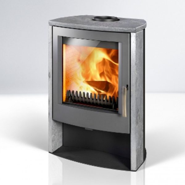 Купить Печь-камин Thorma ALVESTA II (серый) - inkamin.com.ua