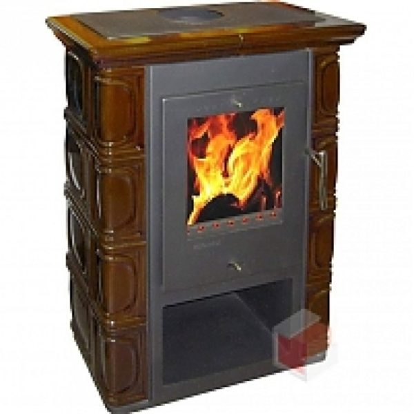 Купить Печь-камин Thorma Borgholm Keramik (каштановый) - inkamin.com.ua