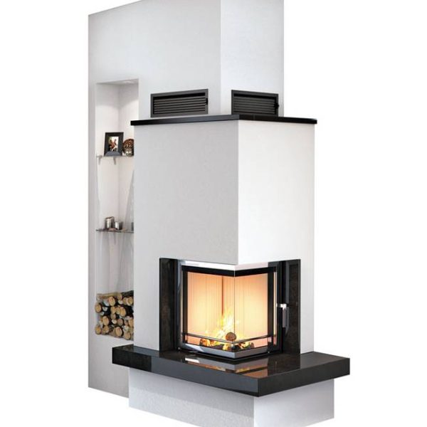 Купить Угловой мраморный камин HARK 11/265 - inkamin.com.ua