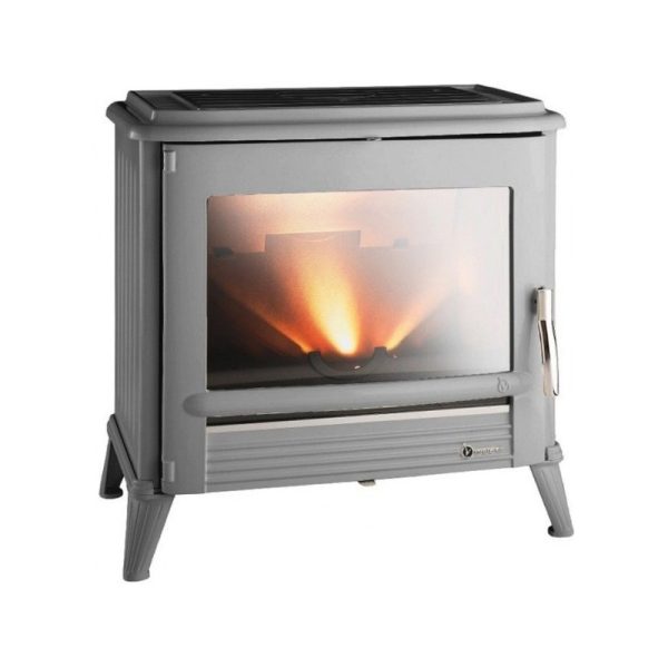 Купить Печь-камин INVICTA MODENA cерая эмаль - inkamin.com.ua