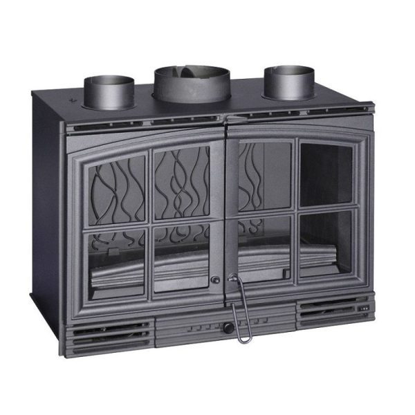 Купить Каминная топка INVICTA 800 Double Porte Turbo - inkamin.com.ua