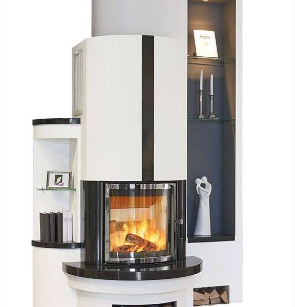 Купить Округлый мраморный камин HARK 1/150.0 - inkamin.com.ua