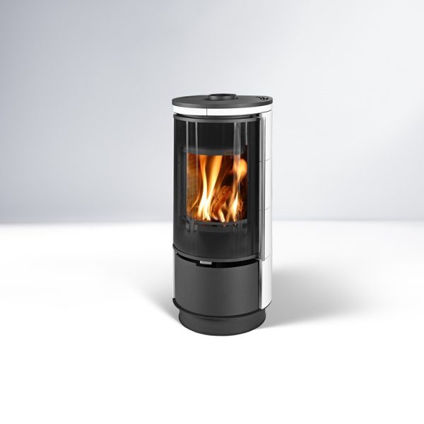 Купить Отопительная печь Thorma ANDORRA Ceramic EXTRA белый глянцевый - inkamin.com.ua