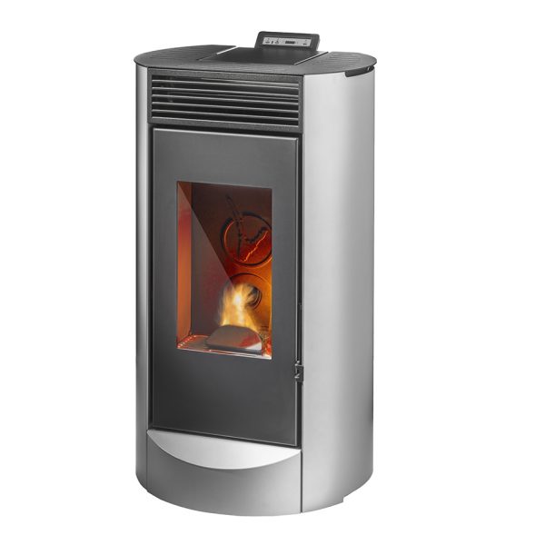 Купить Печь-камин INVICTA LODI 7 серая ПЕЛЛЕТЫ - inkamin.com.ua