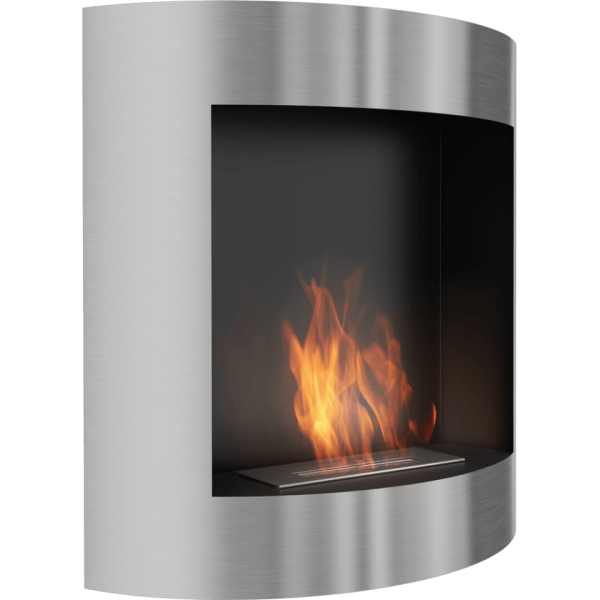 Купить Биокамин Kratki AF шлифованная сталь TÜV - inkamin.com.ua
