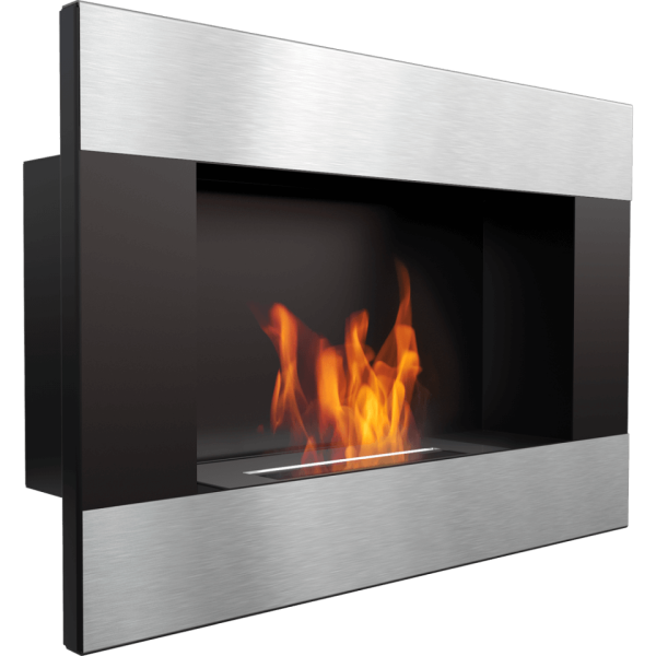 Купить Биокамин Kratki DELTA черный горизонталь TÜV - inkamin.com.ua