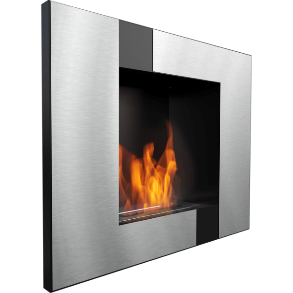 Купить Биокамин Kratki QUAT черный куб TÜV - inkamin.com.ua