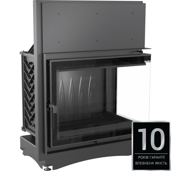 Купить Каминная топка Kratki AMELIA 25 правая BS DECO - inkamin.com.ua