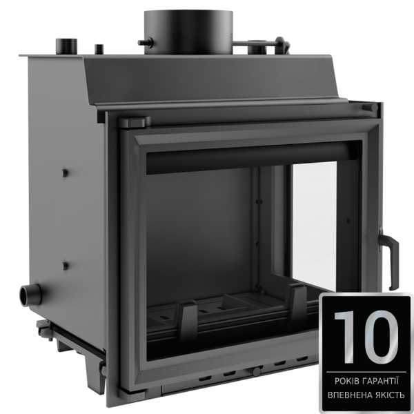 Купить Каминная топка Kratki MAJA 12 правая с водяным контуром - inkamin.com.ua