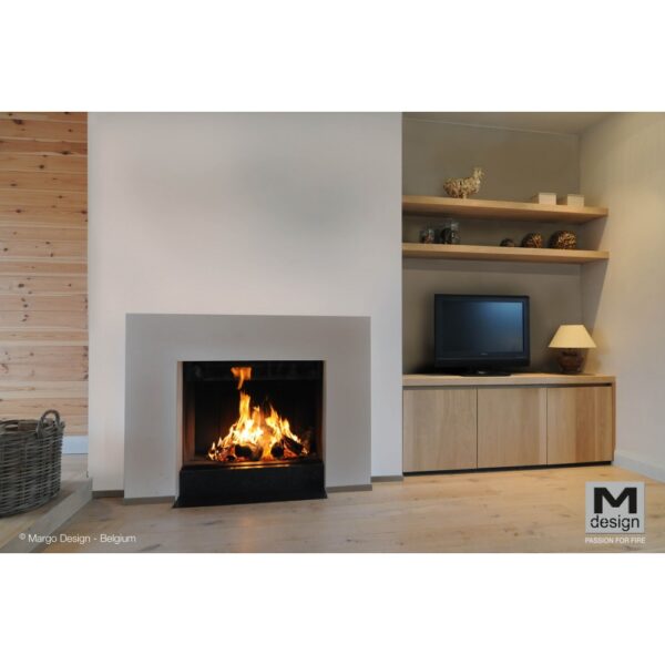 Купить Каминная топка M-design Luna Gold+ 850 V - inkamin.com.ua